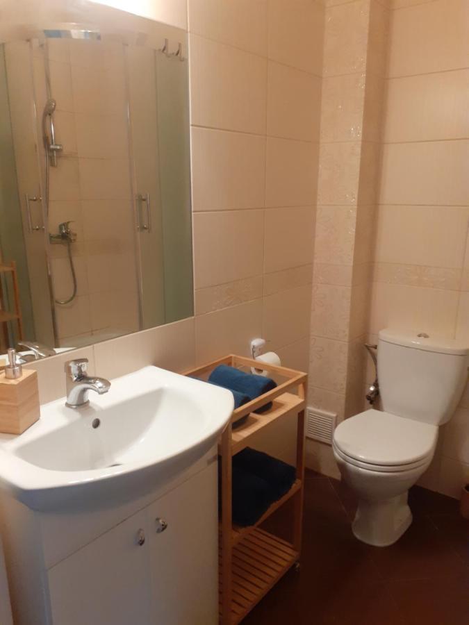 Sloneczny Apartament Z Malym Ogrodkiem เวย์แฮรอวอ ภายนอก รูปภาพ